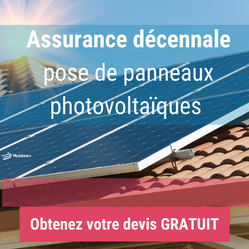 Assurance décennale panneaux photovoltaïques