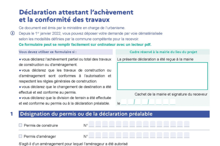 Certificats de conformité d’une maison neuve